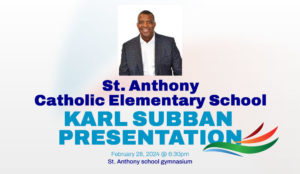 Karl Subban Presentation – February 28, 2024